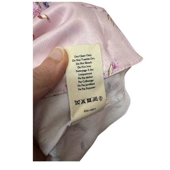 LoveShackFancy | $595 Kinnear Midi Dress in Ballet Slipper Pink, Size 4 - Picture 10 of 11